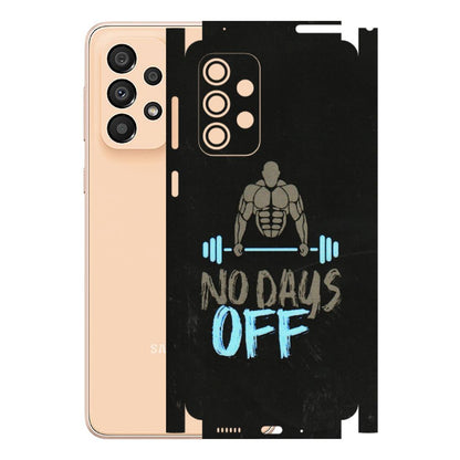 Samsung A/S Series Phone Skins (All Models) - Gym Lover - 3D Embossed Finish (L-127) Samsung Galaxy A33(5G)