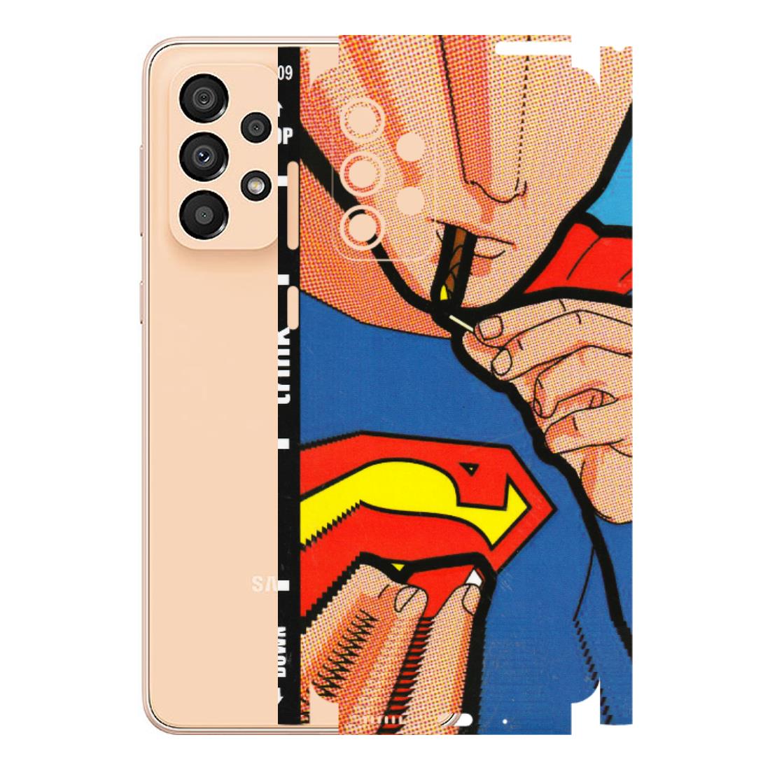 Samsung A/S Series Phone Skins (All Models) - Superman Sutta - 3D Embossed Finish (L-130) Samsung Galaxy A33(5G)
