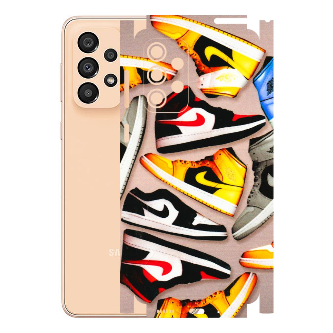 Samsung A/S Series Phone Skins (All Models) - Sneaker Lover - 3D Embossed Finish (L-135) Samsung Galaxy A33(5G)