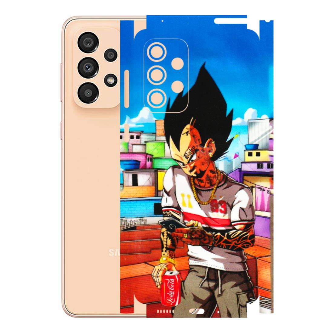 Samsung A/S Series Phone Skins (All Models) - Vegeta - 3D Embossed Finish (L-136) Samsung Galaxy A33(5G)