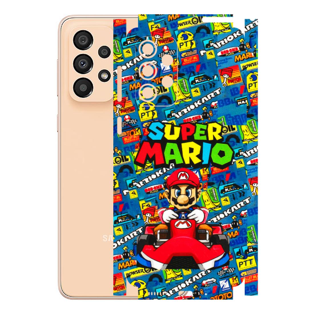 Samsung A/S Series Phone Skins (All Models) - Super Mario Kart - 3D Embossed Finish (L-140) Samsung Galaxy A33(5G)