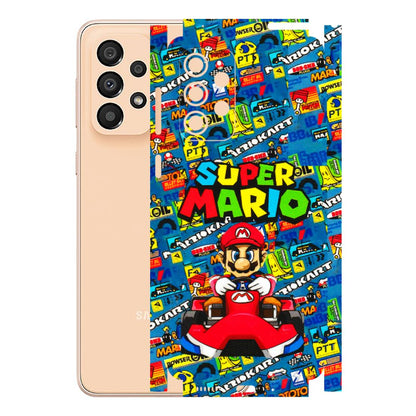 Samsung A/S Series Phone Skins (All Models) - Super Mario Kart - 3D Embossed Finish (L-140) Samsung Galaxy A33(5G)