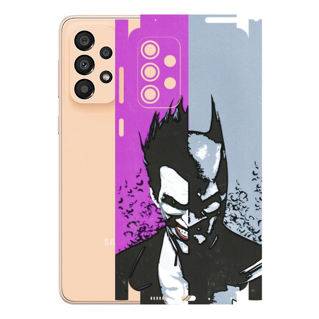 Samsung A/S Series Phone Skins (All Models) - Batman & Joker - 3D Embossed Finish (L-143) Samsung Galaxy A33(5G)