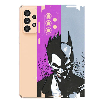 Samsung A/S Series Phone Skins (All Models) - Batman & Joker - 3D Embossed Finish (L-143) Samsung Galaxy A33(5G)