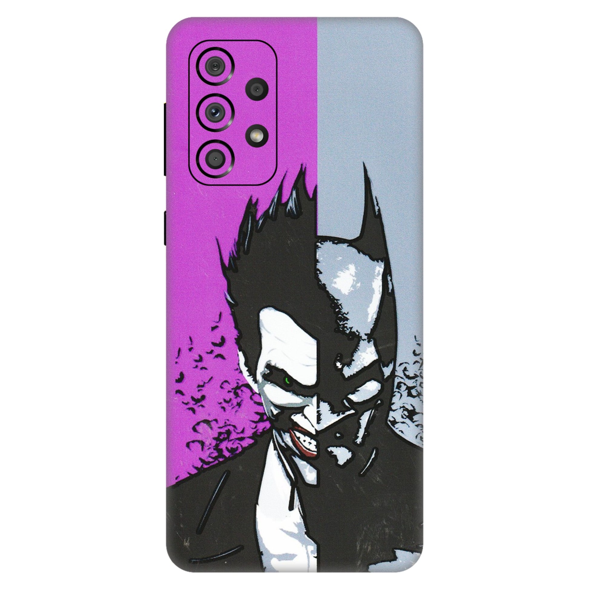 Samsung A/S Series Phone Skins (All Models) - Batman & Joker - 3D Embossed Finish (L-143) Samsung Galaxy A33(5G)