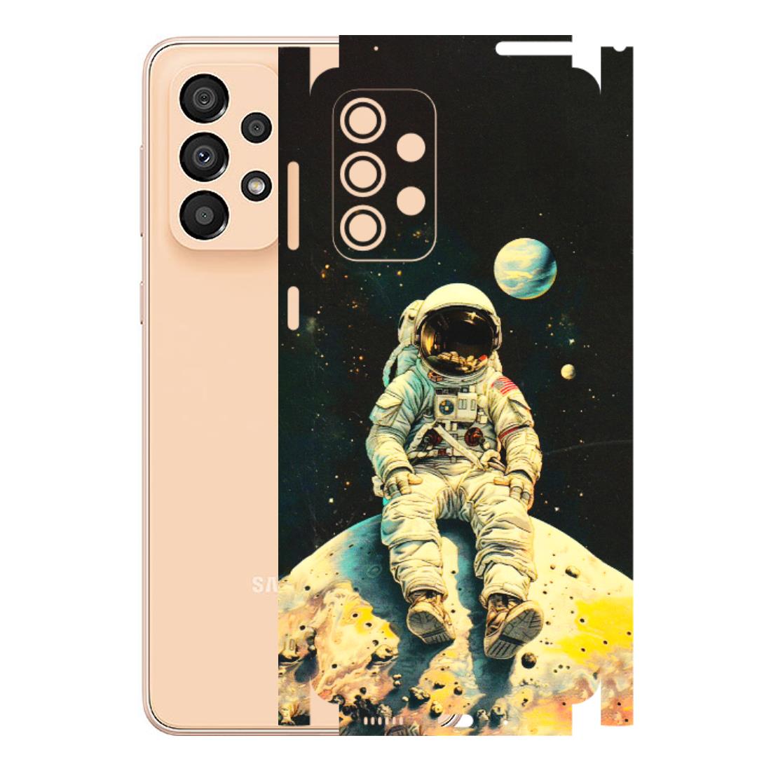 Samsung A/S Series Phone Skins (All Models) - Astronaut in Space - 3D Embossed Finish (L-16) Samsung Galaxy A33(5G)