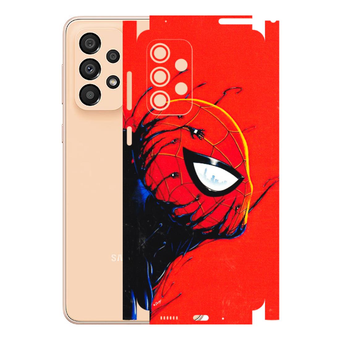 Samsung A/S Series Phone Skins (All Models) - Spiderman Face Venom - 3D Embossed Finish (L-165) Samsung Galaxy A33(5G)