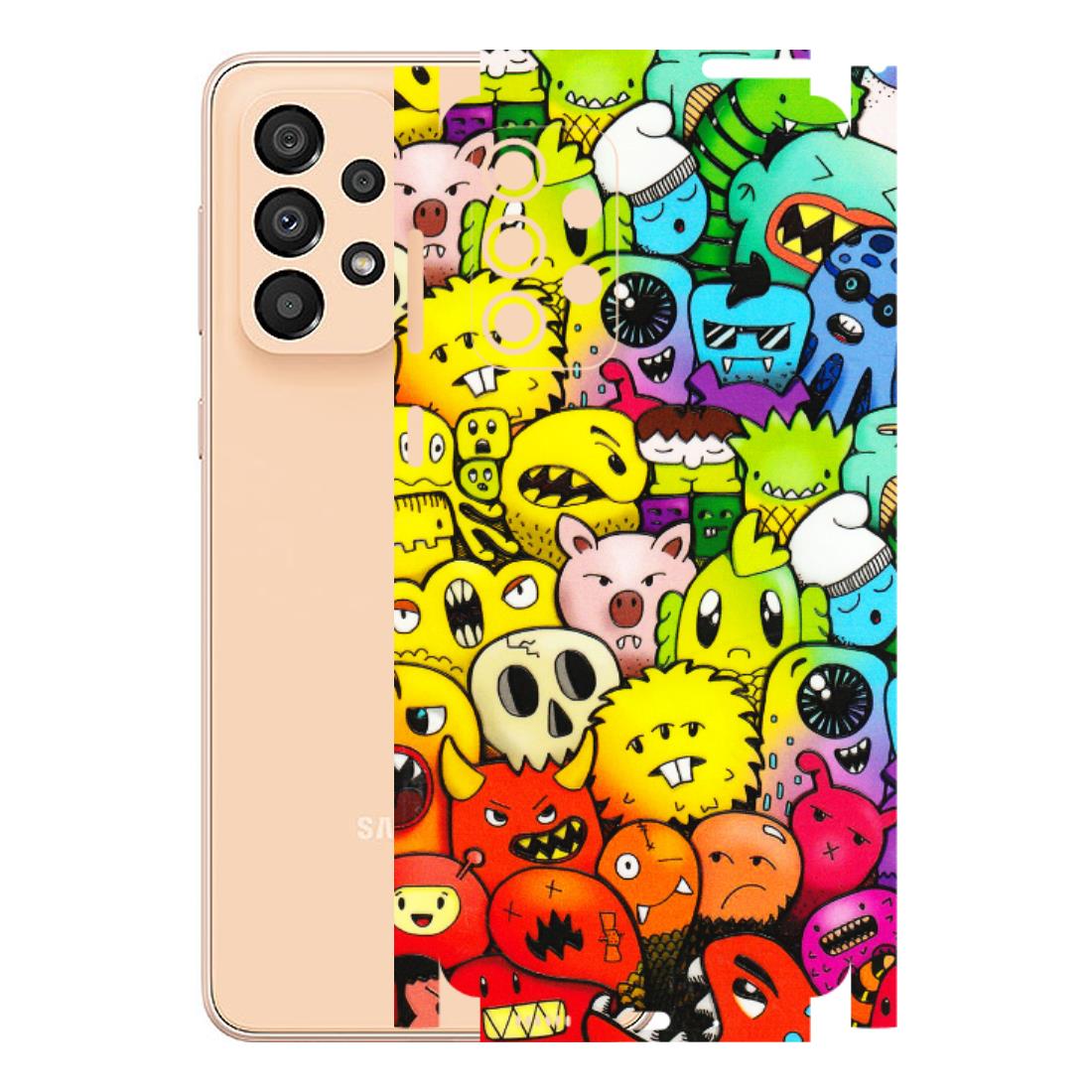 Samsung A/S Series Phone Skins (All Models) - Angry Funkies - 3D Embossed Finish (L-169) Samsung Galaxy A33(5G)