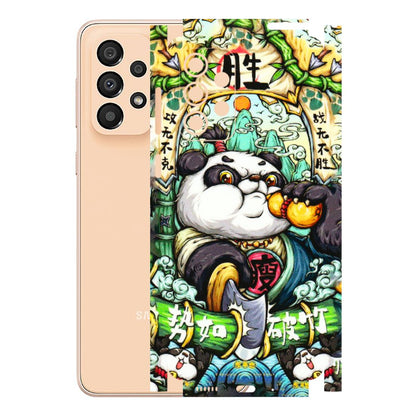 Samsung A/S Series Phone Skins (All Models) - Royal Rich Panda - 3D Embossed Finish (L-170) Samsung Galaxy A33(5G)
