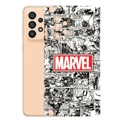 Samsung A/S Series Phone Skins (All Models) - Marvel Comic - 3D Embossed Finish (L-171) Samsung Galaxy A33(5G)