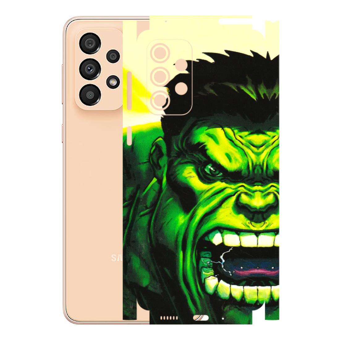Samsung A/S Series Phone Skins (All Models) - Hulk - 3D Embossed Finish (L-180) Samsung Galaxy A33(5G)