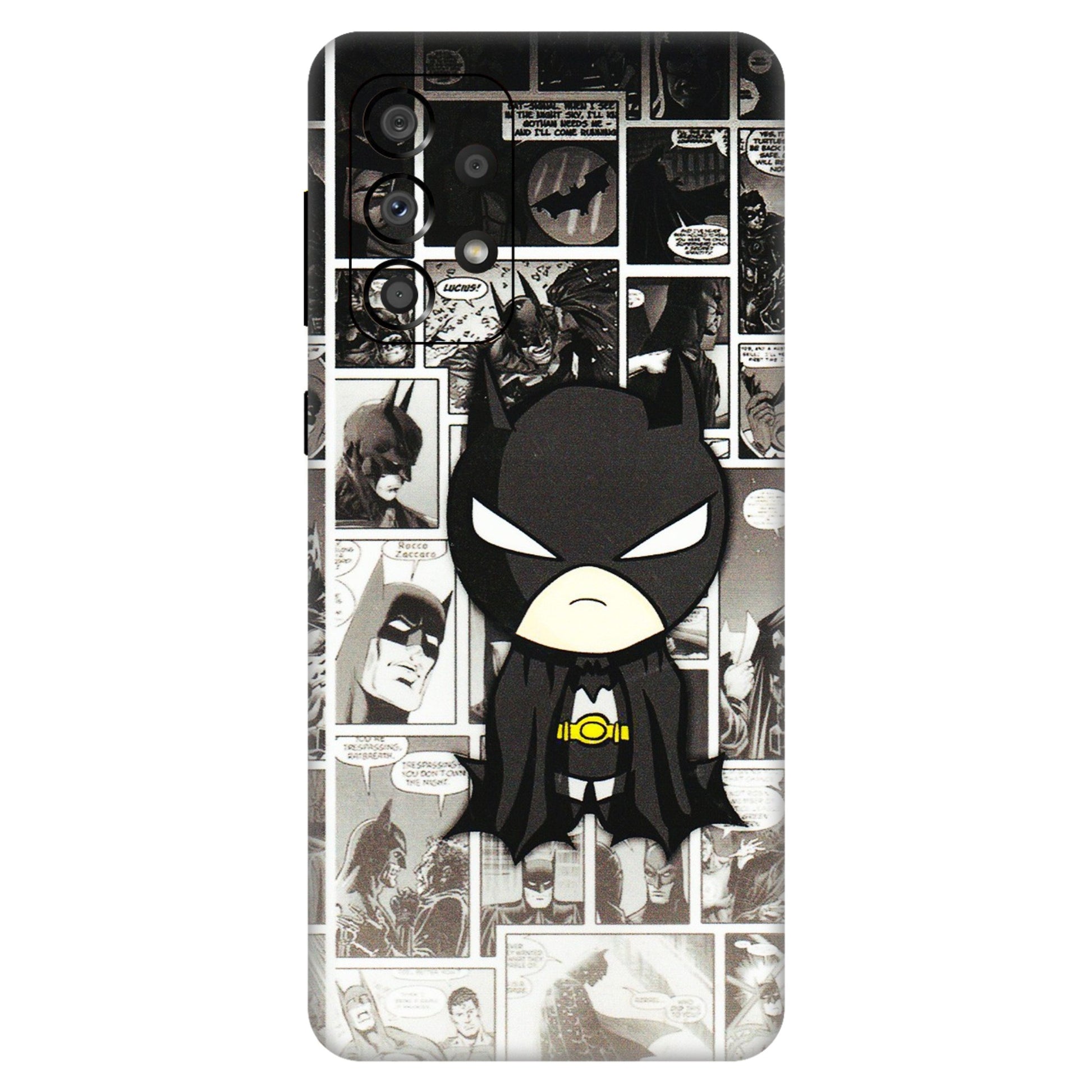 Samsung A/S Series Phone Skins (All Models) - Toon Batman - 3D Embossed Finish (L-182) Samsung Galaxy A33(5G)