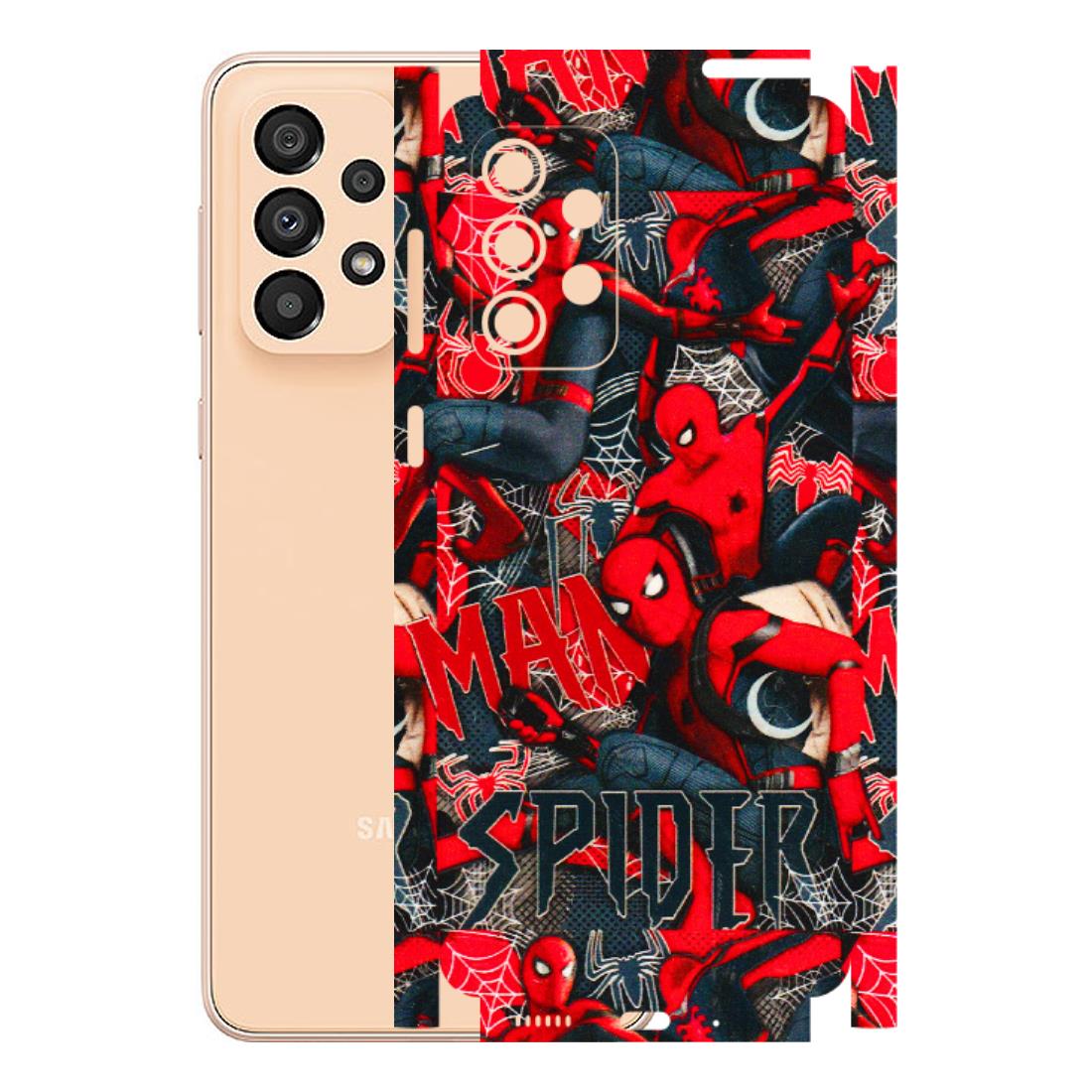 Samsung A/S Series Phone Skins (All Models) - SpiderMan Cool - 3D Embossed Finish (L-188) Samsung Galaxy A33(5G)