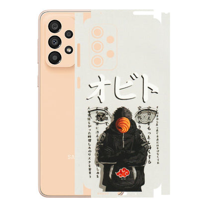 Samsung A/S Series Phone Skins (All Models) - Obito Anime Eye - 3D Embossed Finish (L-19) Samsung Galaxy A33(5G)