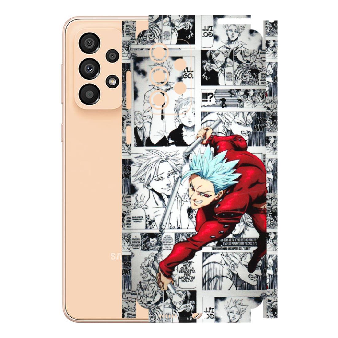 Samsung A/S Series Phone Skins (All Models) - Anime Comic - 3D Embossed Finish (L-192) Samsung Galaxy A33(5G)