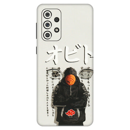 Samsung A/S Series Phone Skins (All Models) - Obito Anime Eye - 3D Embossed Finish (L-19) Samsung Galaxy A33(5G)