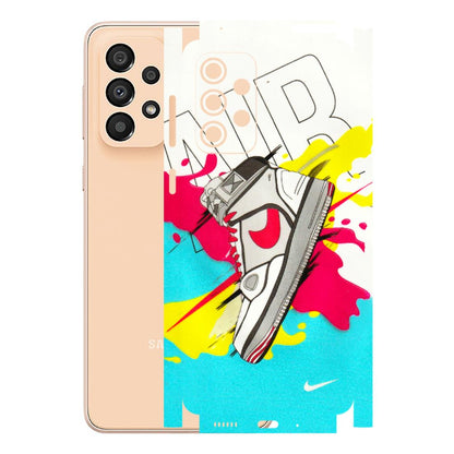 Samsung A/S Series Phone Skins (All Models) - Sneaker - 3D Embossed Finish (L-207) Samsung Galaxy A33(5G)