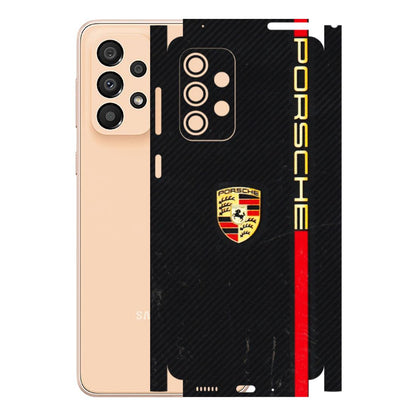 Samsung A/S Series Phone Skins (All Models) - Premium Porsche - 3D Embossed Finish (L-225) Samsung Galaxy A33(5G)
