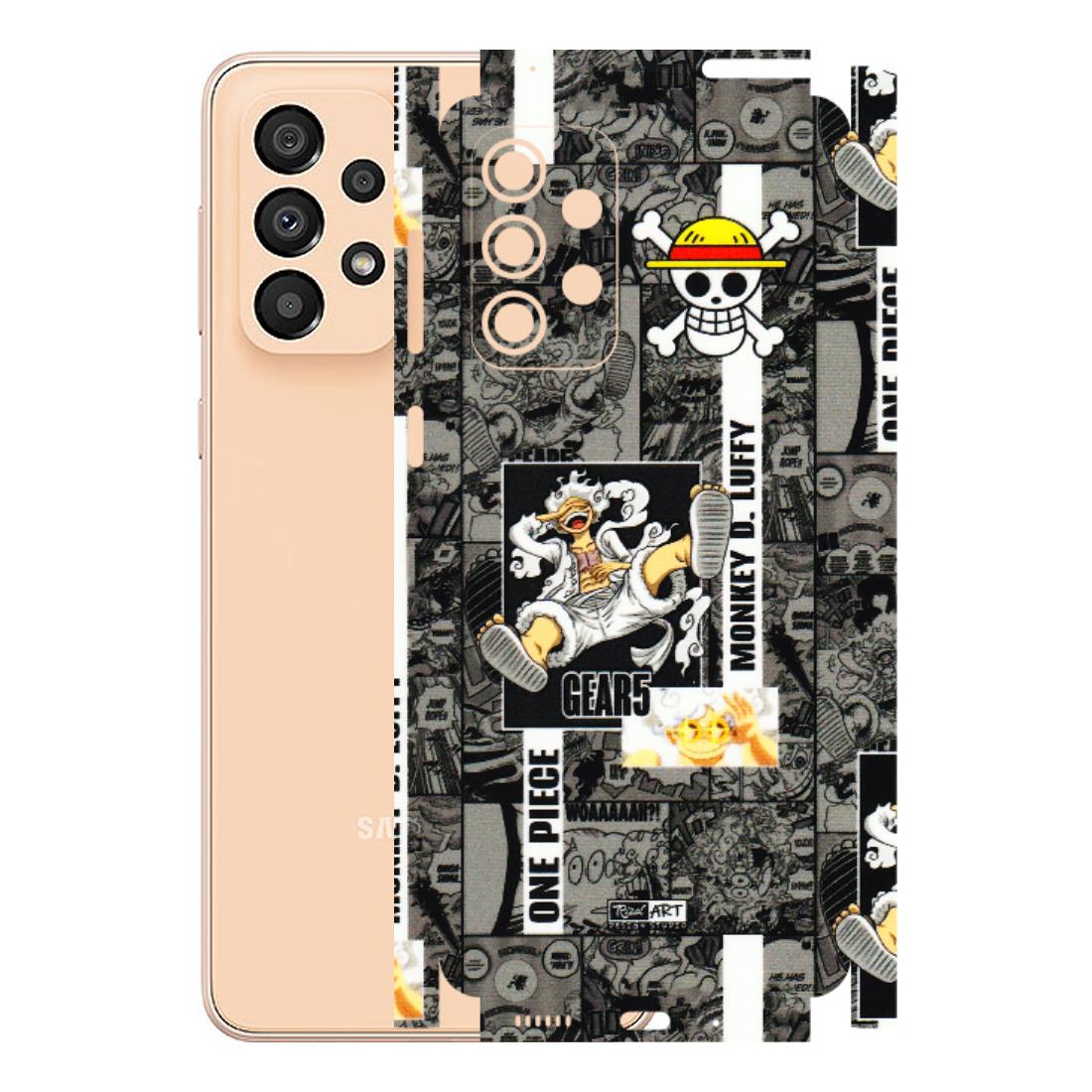 Samsung A/S Series Phone Skins (All Models) - Cuffy Anime MonkeyCamic - 3D Embossed Finish (L-242) Samsung Galaxy A33(5G)