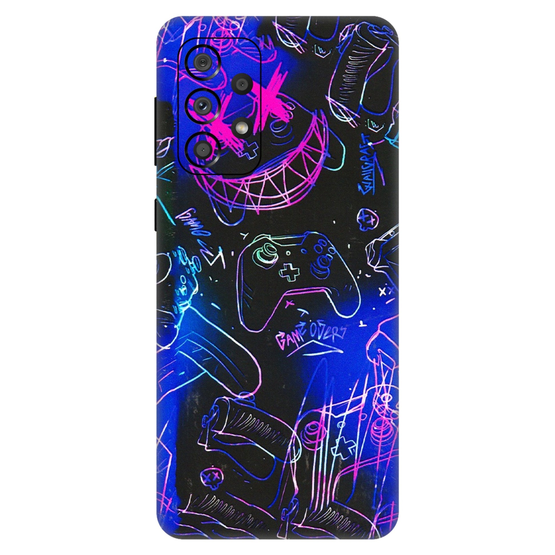 Samsung A/S Series Phone Skins (All Models) - Gamers Paradise - 3D Embossed Finish (L-258) Samsung Galaxy A33(5G)