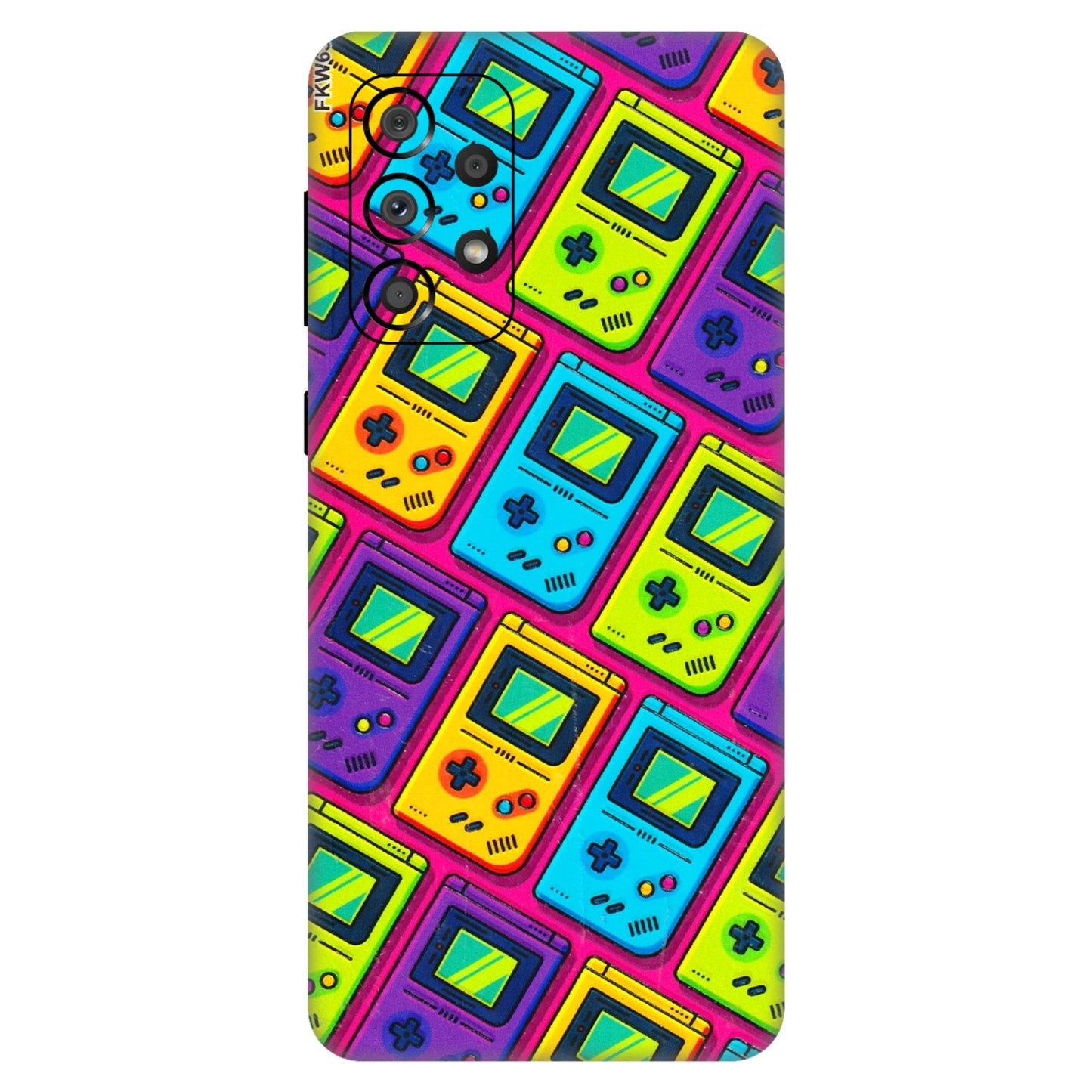 Samsung A/S Series Phone Skins (All Models) - Gameboy Colourful - 3D Embossed Finish (L-266) Samsung Galaxy A33(5G)