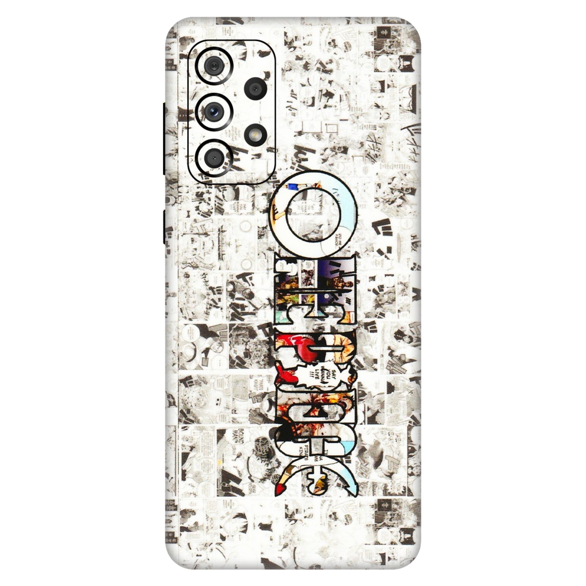 Samsung A/S Series Phone Skins (All Models) - One Piece Manga - 3D Embossed Finish (L-26) Samsung Galaxy A33(5G)