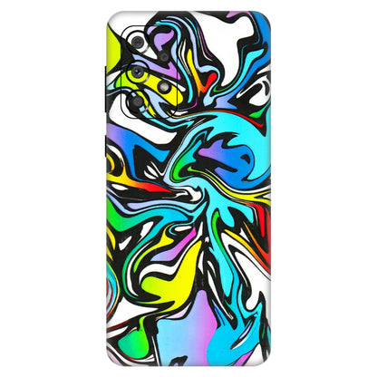 Samsung A/S Series Phone Skins (All Models) - Abstract Colour Paints - 3D Embossed Finish (L-271) Samsung Galaxy A33(5G)