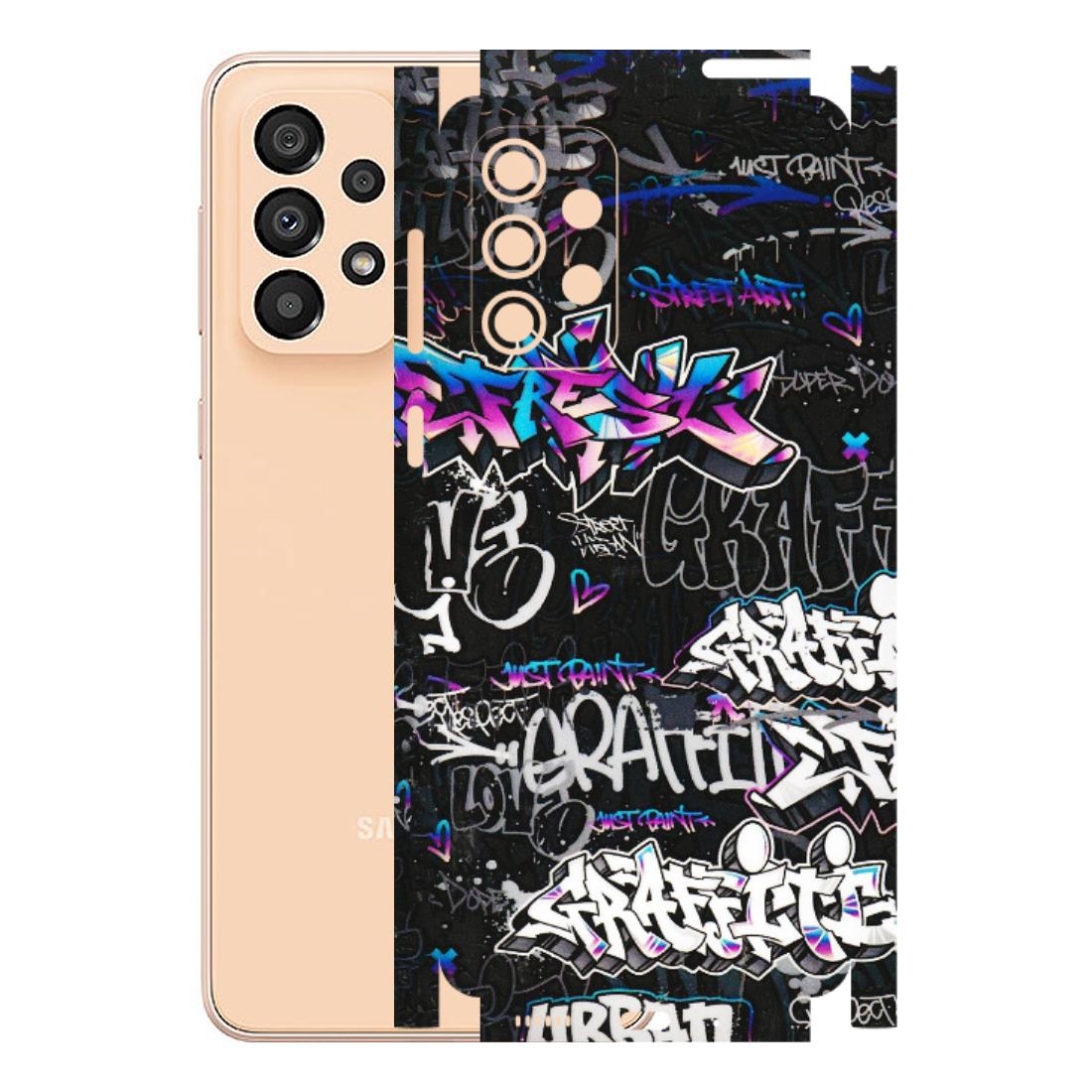Samsung A/S Series Phone Skins (All Models) - Graffiti Killer - 3D Embossed Finish (L-274) Samsung Galaxy A33(5G)