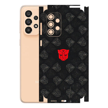 Samsung A/S Series Phone Skins (All Models) - Transformers Devastation - 3D Embossed Finish (L-301) Samsung Galaxy A33(5G)