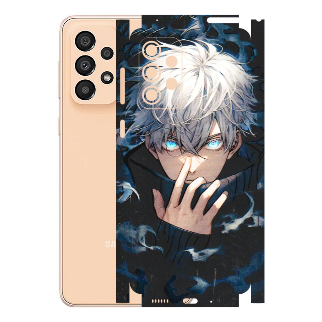Samsung A/S Series Phone Skins (All Models) - New Jujutsu Kaisen Anime - 3D Embossed Finish (L-313) Samsung Galaxy A33(5G)