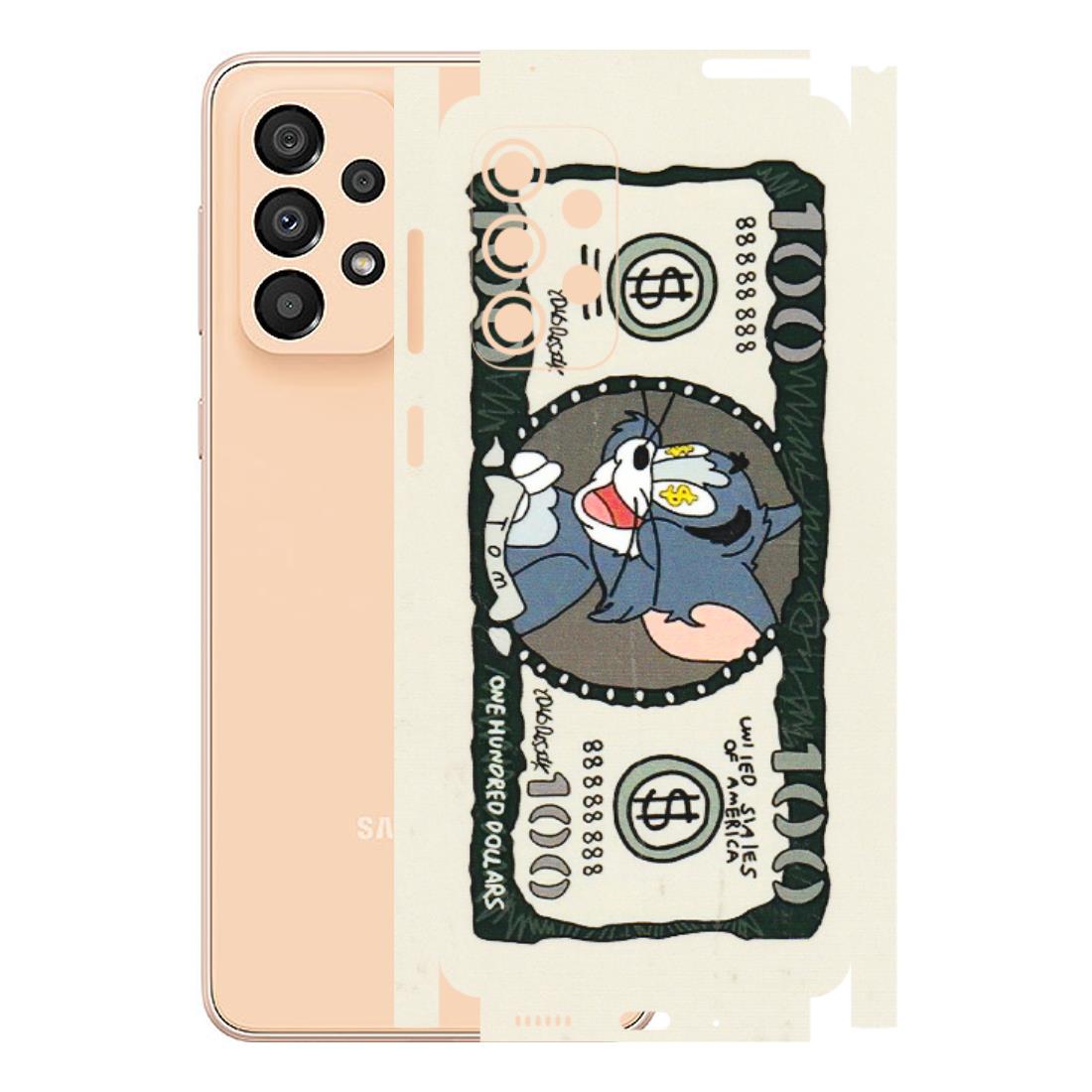 Samsung A/S Series Phone Skins (All Models) - Tom Hundred Dollar - 3D Embossed Finish (L-324) Samsung Galaxy A33(5G)