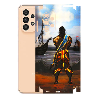 Samsung A/S Series Phone Skins (All Models) - Heavenly God Figure - 3D Embossed Finish (L-34) Samsung Galaxy A33(5G)