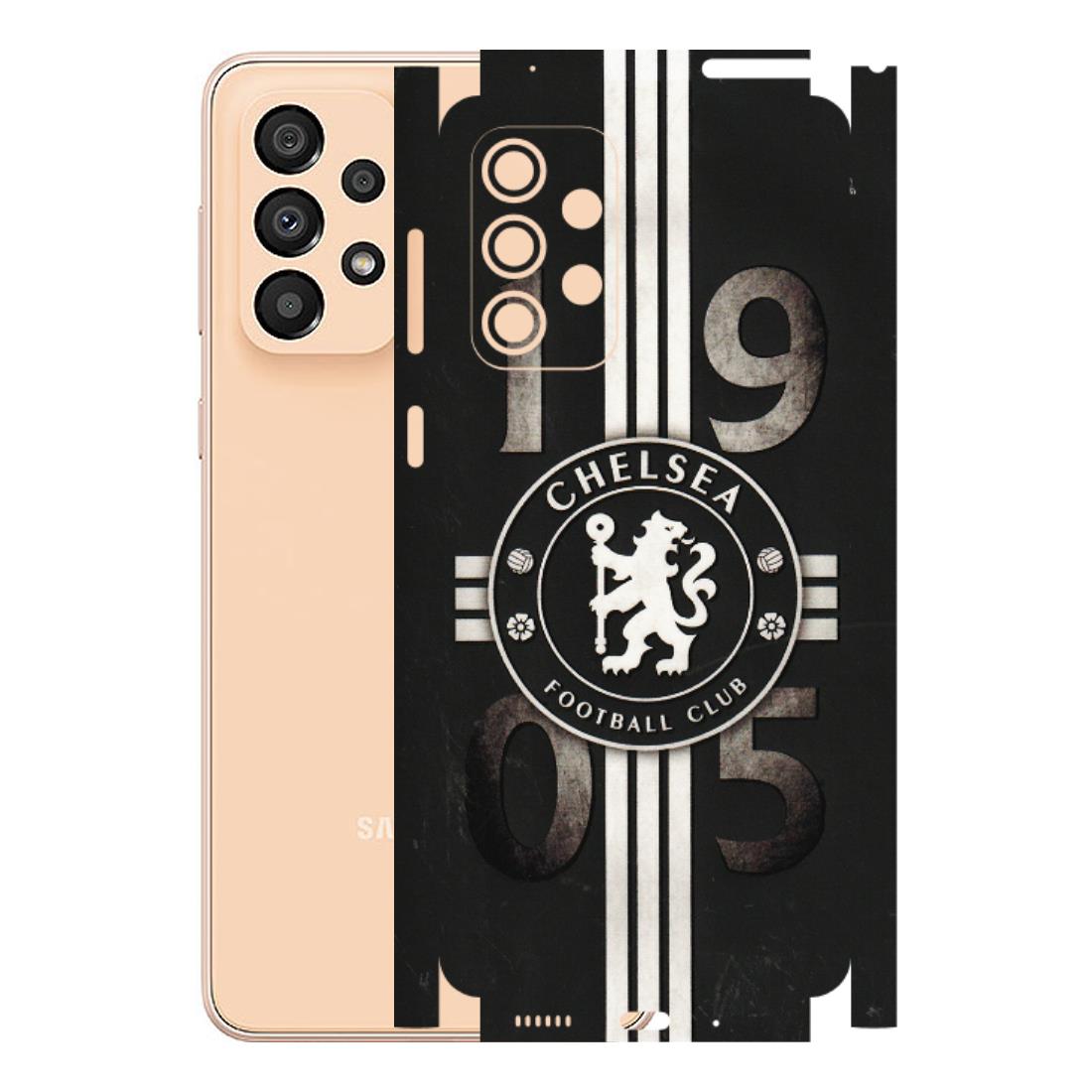 Samsung A/S Series Phone Skins (All Models) - Chelsea Fan Club - 3D Embossed Finish (L-36) Samsung Galaxy A33(5G)