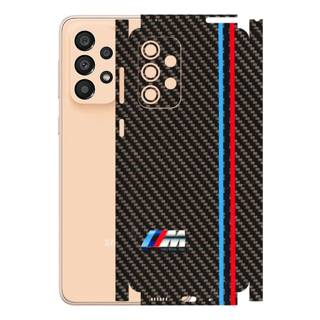 Samsung A/S Series Phone Skins (All Models) - BM Carbon Fiber Feels - 3D Embossed Finish (L-38) Samsung Galaxy A33(5G)