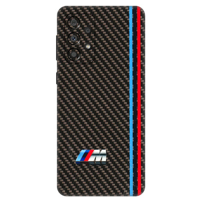 Samsung A/S Series Phone Skins (All Models) - BM Carbon Fiber Feels - 3D Embossed Finish (L-38) Samsung Galaxy A33(5G)