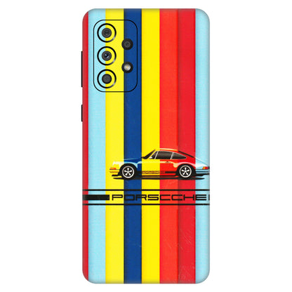Samsung A/S Series Phone Skins (All Models) - Multicolour Porche - 3D Embossed Finish (L-39) Samsung Galaxy A33(5G)