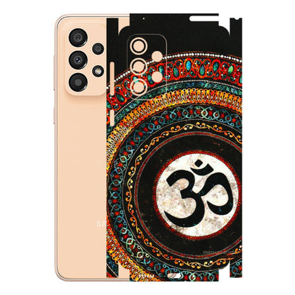 Samsung A/S Series Phone Skins (All Models) - Aum Chant Abstract - 3D Embossed Finish (L-42) Samsung Galaxy A33(5G)