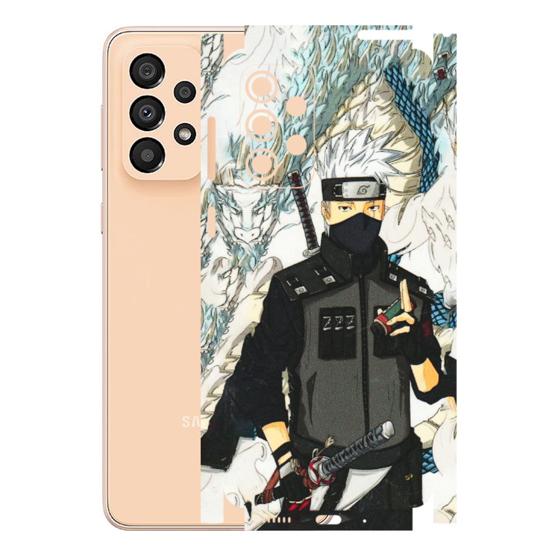 Samsung A/S Series Phone Skins (All Models) - Kakashi Hatake Naruto Anime - 3D Embossed Finish (L-46) Samsung Galaxy A33(5G)