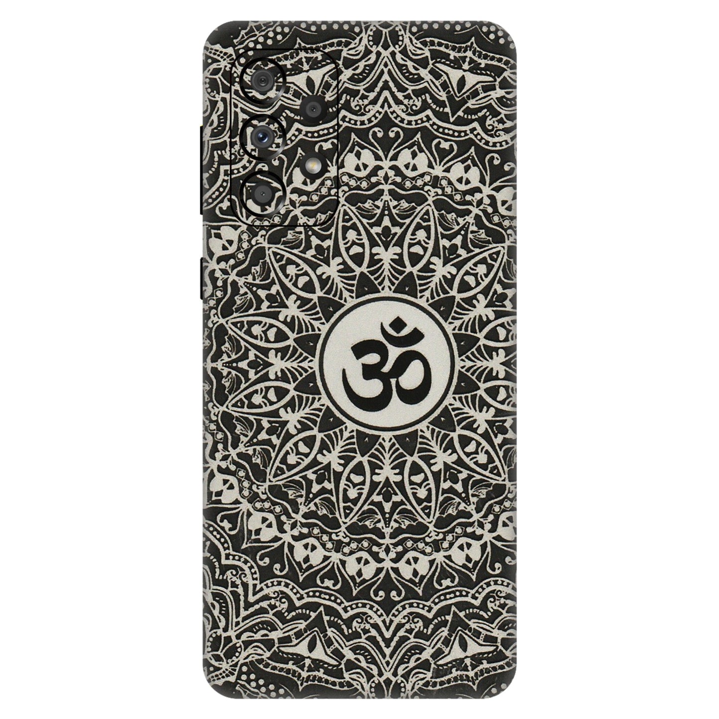 Samsung A/S Series Phone Skins (All Models) - Aum Elegant Mandala - 3D Embossed Finish (L-62) Samsung Galaxy A33(5G)