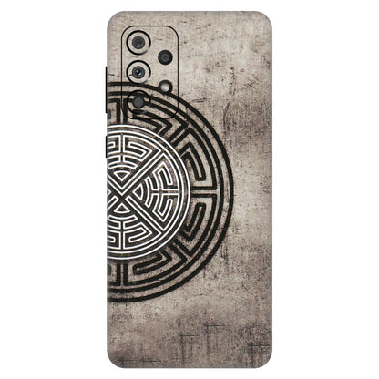 Samsung A/S Series Phone Skins (All Models) - Mysterious Circular Design - 3D Embossed Finish (L-63) Samsung Galaxy A33(5G)