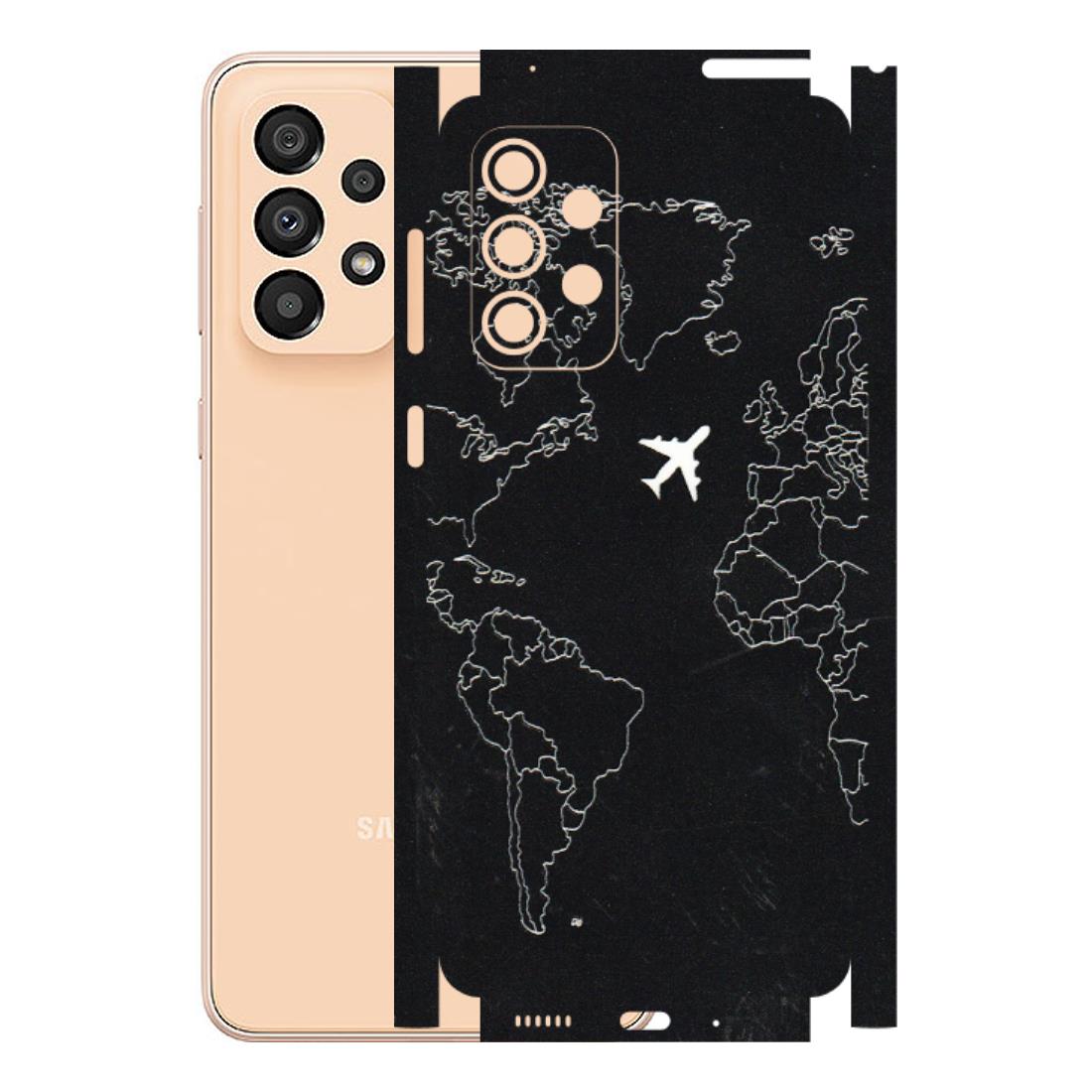 Samsung A/S Series Phone Skins (All Models) - Never Ending Travel - 3D Embossed Finish (L-79) Samsung Galaxy A33(5G)