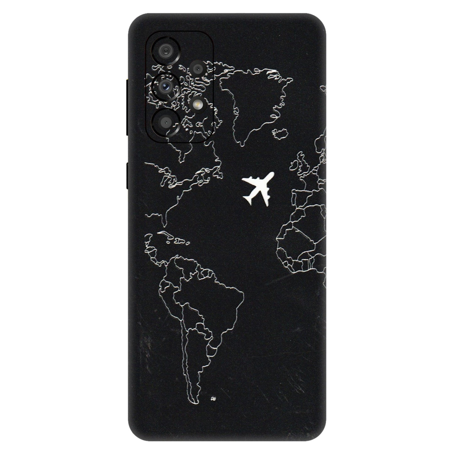 Samsung A/S Series Phone Skins (All Models) - Never Ending Travel - 3D Embossed Finish (L-79) Samsung Galaxy A33(5G)