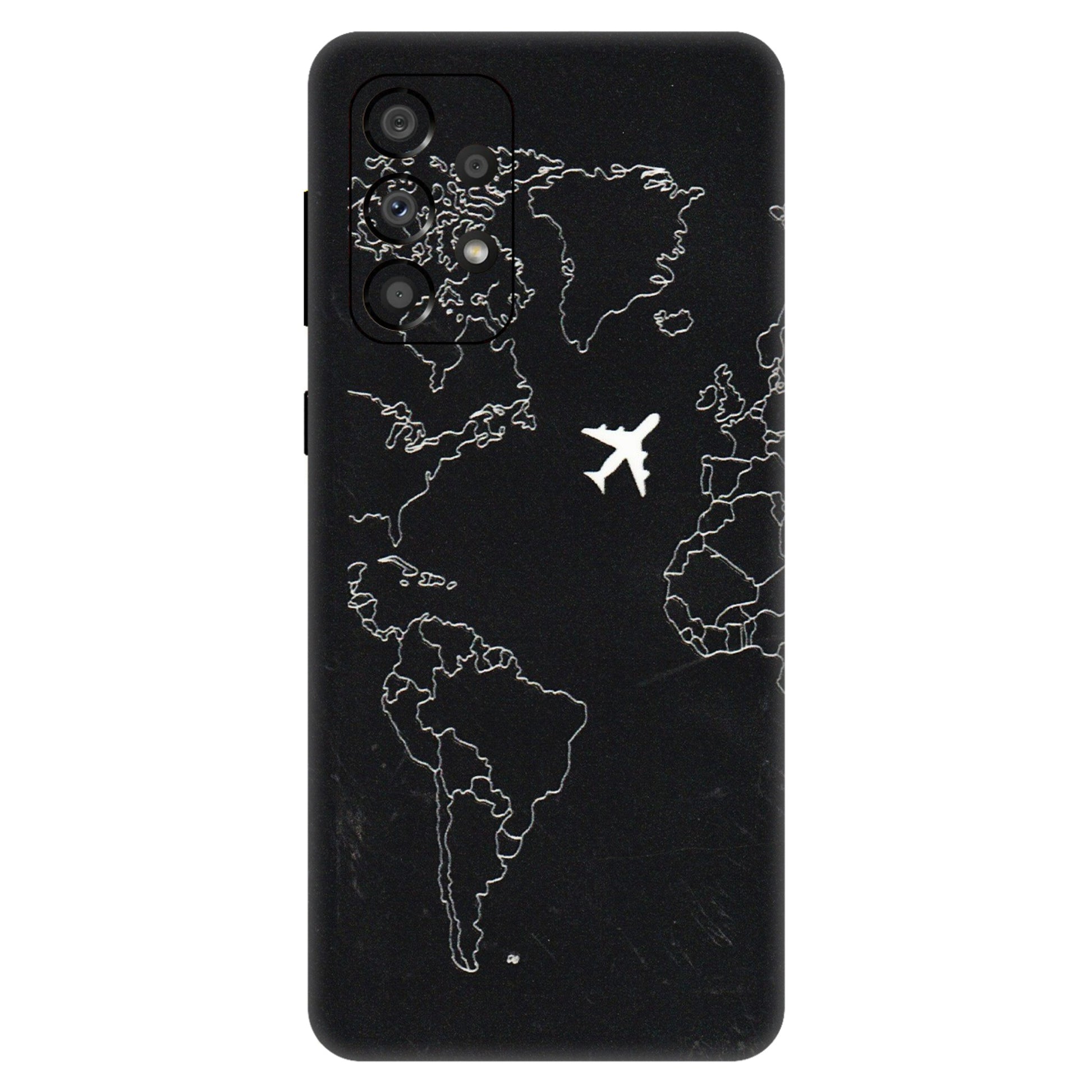 Samsung A/S Series Phone Skins (All Models) - Never Ending Travel - 3D Embossed Finish (L-79) Samsung Galaxy A33(5G)