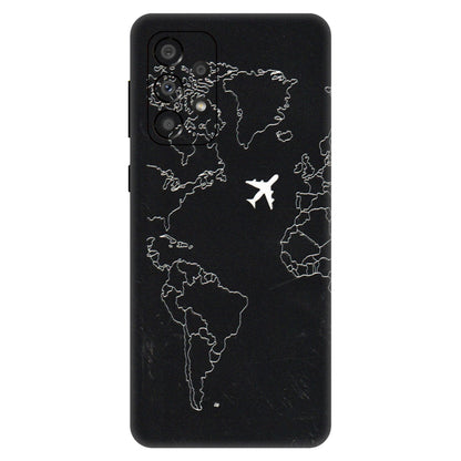 Samsung A/S Series Phone Skins (All Models) - Never Ending Travel - 3D Embossed Finish (L-79) Samsung Galaxy A33(5G)