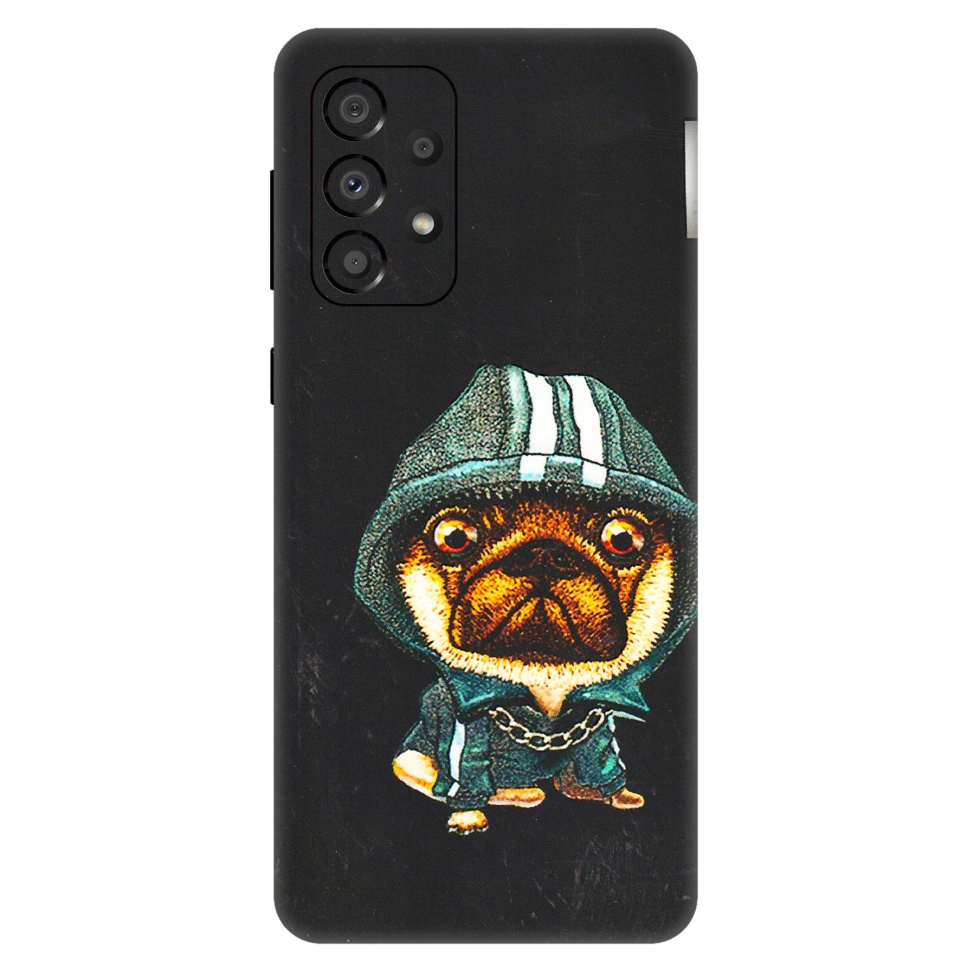 Samsung A/S Series Phone Skins (All Models) - Puppy N Hoodie - 3D Embossed Finish (L-90) Samsung Galaxy A33(5G)