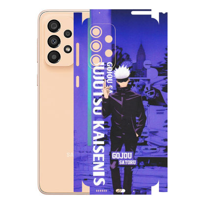 Samsung A/S Series Phone Skins (All Models) - Jujutsu Kaisen Gojo - Matte Finish (M-05) Samsung Galaxy A33(5G)