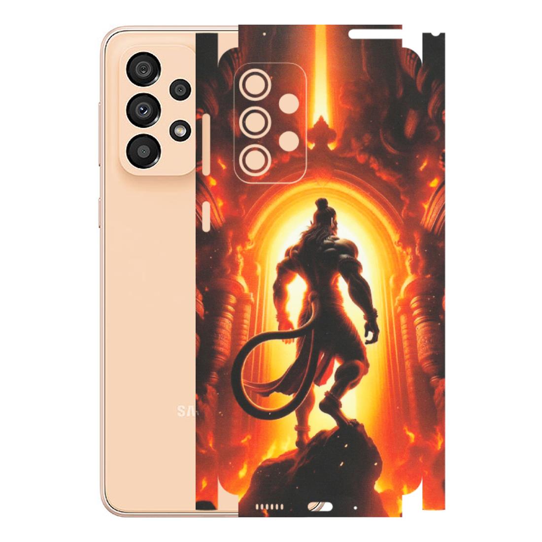 Samsung A/S Series Phone Skins (All Models) - HanumanJi - Matte Finish (M-06) Samsung Galaxy A33(5G)