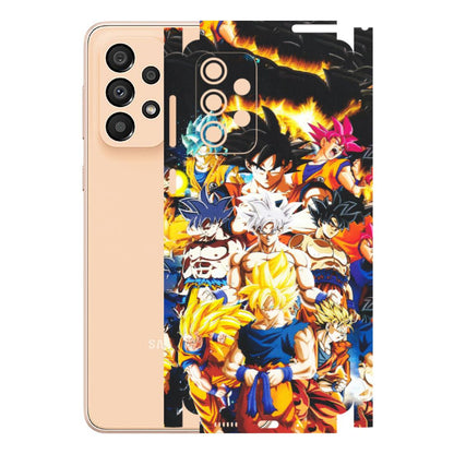 Samsung A/S Series Phone Skins (All Models) - Ultimate Dragon Ball Z - Matte Finish (M-100) Samsung Galaxy A33(5G)