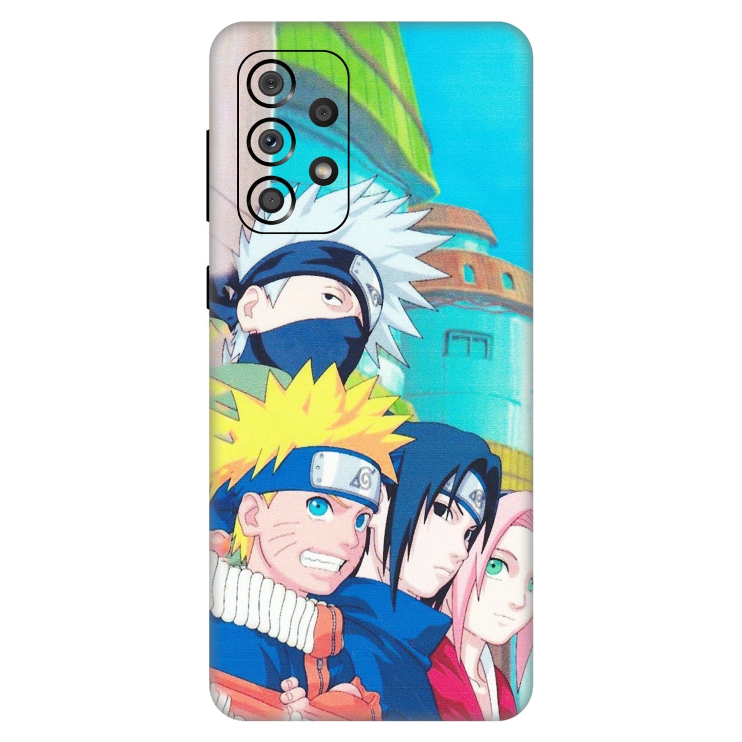 Samsung A/S Series Phone Skins (All Models) - Team Minato And Kakashi - Matte Finish (M-101) Samsung Galaxy A33(5G)