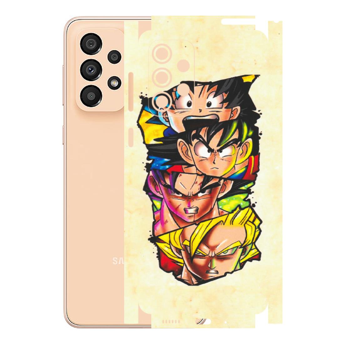 Samsung A/S Series Phone Skins (All Models) - Angry Multi Anime - Matte Finish (M-113) Samsung Galaxy A33(5G)